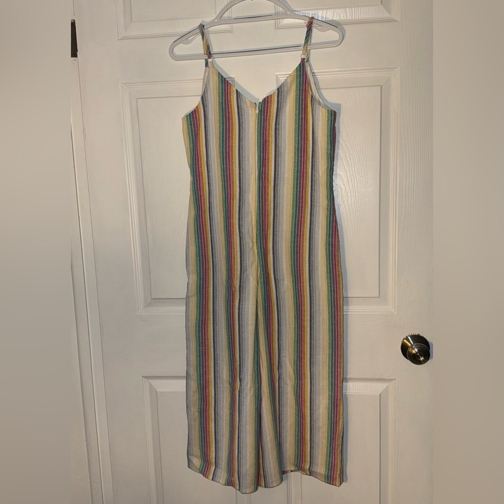 Jude Connally Multicolor Striped Women's Romper Size Medium - Picture 8 of 9